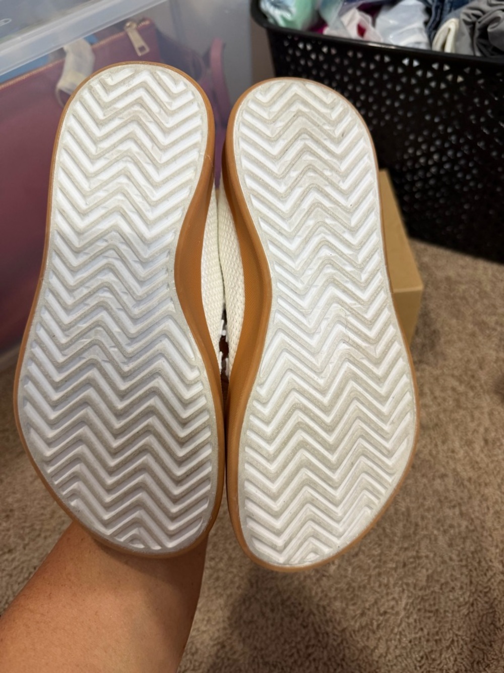 White NOBULLS with Tan Gum Sole - Picture 5 of 9